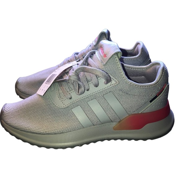adidas originals Womens U Path X 'Grey Shock Red' EF9010 Running Shoes 9.5 NWT - Picture 3 of 12